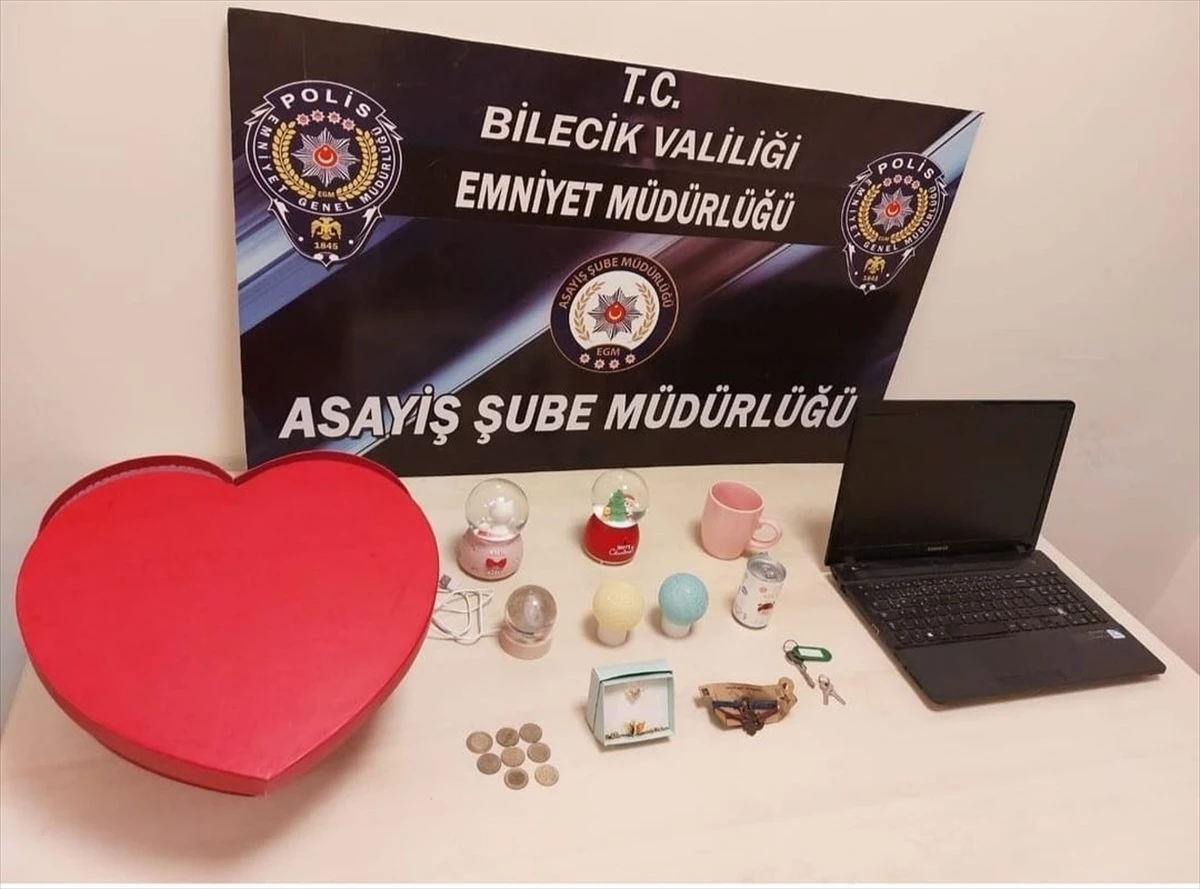 Bilecik’te işlediği suçlardan aranan zanlı tutuklandı