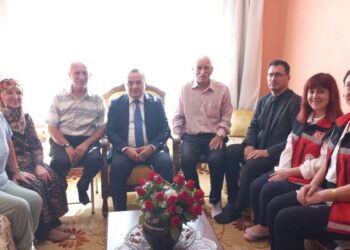 Kaymakam Öztürk’ten Gazilere Ziyaret