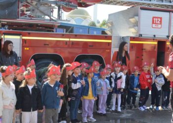 Öğrencilere Yangın Eğitimi