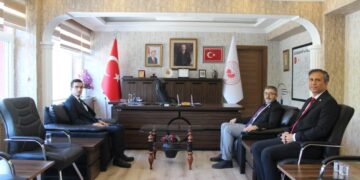 Rektör Kaplancıklı’dan Kaymakam Ardal’a Ziyaret